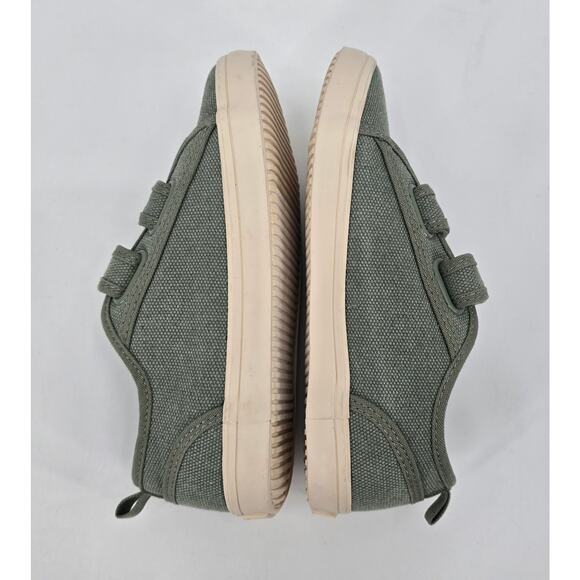 Old Navy Olive Green Canvas Kids’ Sneakers – Size 11 (17.5 cm) - Picture 5 of 8
